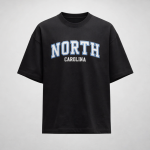 تیشرت باکسی مردانه آستین کوتاه طرح North Carolina - تصویر 5