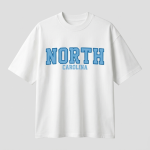 تیشرت باکسی مردانه آستین کوتاه طرح North Carolina - تصویر 4