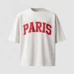 تیشرت باکسی مردانه paris - تصویر 2