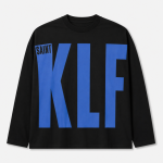 تیشرت آستین بلند اورسایز باکسی مردانه KLF - تصویر 2